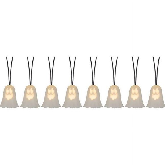 Gemmy SS227769G Musical Ghost Lightshow String, Set of 8