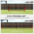 thumbnail image 4 of Soozier 22FT Regulation Size Portable Pickleball Net Set with Carrying Bag, 4 of 9