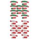 thumbnail image 1 of Contadores de aprendizaje de plástico de 200 Uds., discos de de fichas, juegos de mesa de Casino, discos en blanco, marcadores, fichas de Bingo, fichas de juego Verde blanco Hugo contar fichas, 1 of 10
