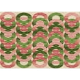 thumbnail image 1 of Ahgly Company Tapis d'Intérieur Lavables en Machine Rectangle Rouge Châtaignier de Transition, 8' x 10', 1 of 7