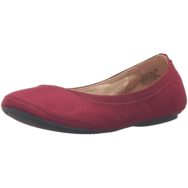 bandolino elastic trim ballet flats