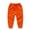 Orange, variant on LYMAYTER Boys Girls with Pockets Pants for Kids Baby Solid Color Casual Trousers Toddler Comfort Jogger Sweat Pants 1-11 Years