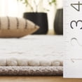 thumbnail image 4 of SAFAVIEH Natura Shannon Geometric Area Rug, Ivory, 4' x 6', 4 of 10