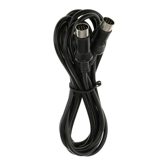 13 Pin Male To Male Stereo Audio Extension Adapter Cable For Head Unit To CD / 3.0 Meters