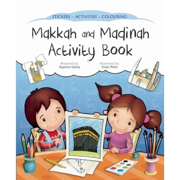 Discover Islam Sticker Activity Books Makkah and Madinah Activity Book, (Paperback)