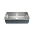 thumbnail image 2 of Rivage 32 x 19 Stainless Steel, Single Basin, Undermount Kitchen Sink, 2 of 11