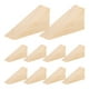 thumbnail image 1 of 10 topes de puerta de madera antideslizantes, cuñas de madera, cuñas para la parte inferior de la puerta, 6 x 2 x 3 cm, 1 of 7