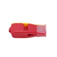 thumbnail image 1 of Sifflet de Soccer, Sifflet d'Arbitre ABS Résine Portable Réglable Nylon Lanière 1000-4000Hz Audio pour Arbitres Jaune Rougeâtre, 1 of 8