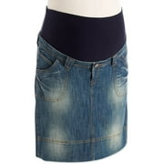 Maternity Denim Skirt