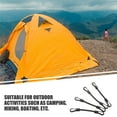 thumbnail image 3 of unbranded 2Ud Con Gancho Y Correa Elástica Para Camping Uso Exterior Color Negro, 3 of 8