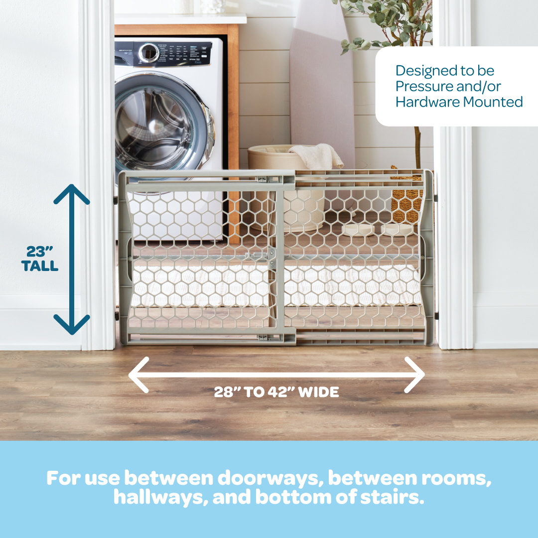 Carlson Easy Fit Plastic Expandable Pet Gate, 28-42 inches photo 3