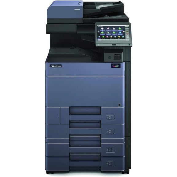 Restored Copystar CS-2553CI Color MFP Printer (1102VH2CS0) – 25 PPM, Print, Copy, Scan, Network Ready