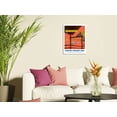 thumbnail image 3 of Bangkok Thailand - American President Lines - Vintage Ocean Liner Travel Poster by John Russell Clift c.1958 - Bamboo Fine Art 290gsm Paper (Unframed) 12x16in, 3 of 4
