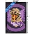 thumbnail image 3 of Marvel Hawkeye - Lucky (Pizza Dog) Graphic Wall Poster, 14.725" x 22.375" Framed, 3 of 6