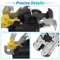 thumbnail image 5 of Unique Bargains Rear Trunk Latch Lock Actuator for Volkswagen Passat B8 2015-2020 4 Pins Rear Tailgate Latch Actuator 3G0827506B Black Silver Tone Plastic Iron, 5 of 7