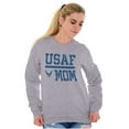 thumbnail image 3 of US Air Force USAF Mother Military Mom Women Plus Size Sweatshirt Brisco Brands 4X, 3 of 5