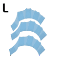 thumbnail image 2 of Silicone Swimming Hand Gloves for Swimmer Beginner Swimmer Freestyle Palm Trainer for Swimming Lover Blue L, 2 of 9