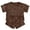 a-Brown287, variant on FINALGANG Toddler Boys Girls Two Piece Outfit Lightning Bolt Print Short Sleeve Crewneck T Shirt Drawstring Shorts Set Casual Summer Clothes Brown 13-14 Years