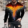 thumbnail image 3 of Camiseta de cuello redondo para hombre, sudaderas holgadas, camisetas de manga larga de una pieza, venta de alta marca, divertidas, tallas S y XXL, emo, nuevas, 3 of 5