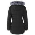 thumbnail image 2 of Wantdo Women's Warm Puffer Jacket Windproof Winter Jackets Long Parka Charcoal S, 2 of 10