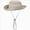 Beige, variant on HCNTES Kids Wide Brims Sun Hat UPF50 Sun Protective Adjustable Cord Fisherman Hat for Children Unisex Outdoor Beach Hiking (Sky Blue,One Size)