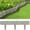 Gray, variant on 20-Piece Interlocking Garden Edging – 16ft Flexible Landscape Trim Border, Black