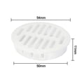 thumbnail image 1 of 20 Pcs Évents Ronds de 50mm/2 Po pour Armoire, Couvercle de Trou en Maille, 1 of 7