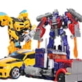 thumbnail image 2 of Robot de transformación de película de Anime para niños, coche de ingeniería, modelo de figura de acción, juguete para niños, regalo para niños, nuevo LIUWENJING unisex, 2 of 2
