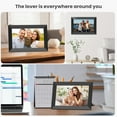 NUSICAN WiFi Digital Picture Frame, 10.1" Smart Photo Frames Touch
