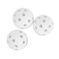 thumbnail image 1 of EeaseMX 3 pelotas huecas de plástico con flujo de aire para entrenamiento (blancas), 1 of 8