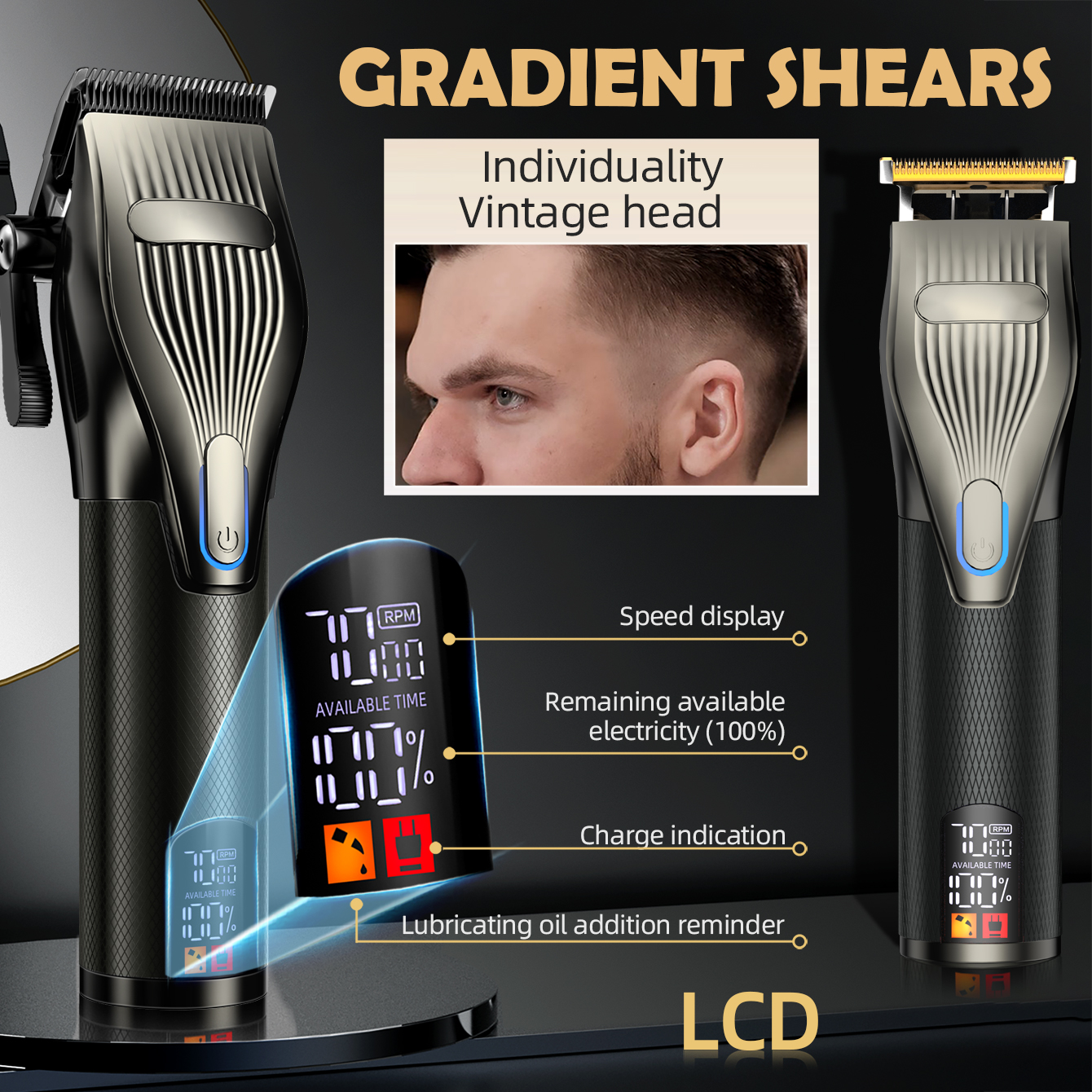 OBACRE Professional Cordless Hair Clipper Kit photo 6