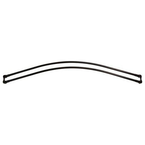 Barclay66" Double Curved Shower