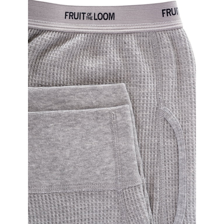 Fruit of the Loom Men's Thermal Waffle Baselayer Underwear Pant 