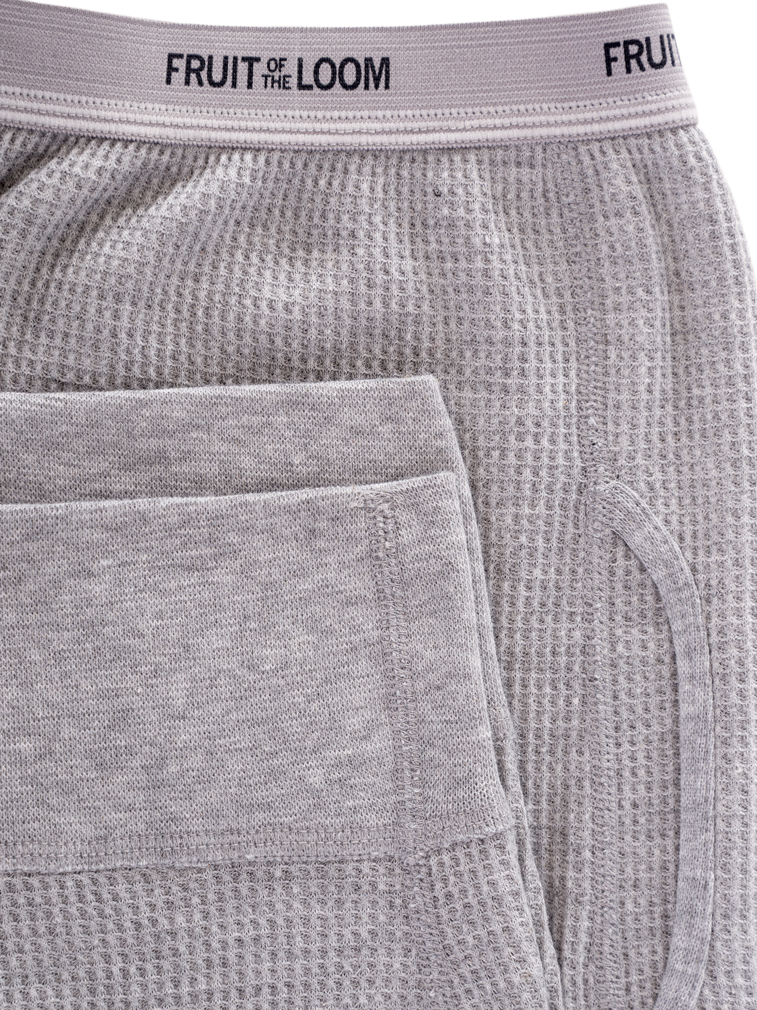 Fruit of the Loom Men's Thermal Waffle Baselayer Underwear Pant - image 3 of 5