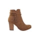 thumbnail image 2 of BOTIN BOTA CASUAL VESTIR MILAGROS MUJER DAMA FERRERO CAFE GAMUZA 9907 LEON  9907p, 2 of 3