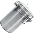thumbnail image 5 of HSHDLDF Stainless Steel Canisters Airtight Food Storage Canisters Metal Food Storage Containers with Lids Sealed Keep Flour Sugar Coffee Tea Fresh (Extra Large Size), 5 of 5