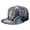 Colorful, variant on Colorful Exotic Aloha Trucker Hat - Flat Visor Cap for Casual Daily Wear | Tropical Pattern