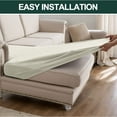 thumbnail image 2 of Sanmadrola Couch Covers Sofa Cushion Cover Slipcovers Wear-Resistant Universal Stretch Anti-Slip Sectional L Shape Sofa Covers, Chaise Lounge Sofa Slipcover, 2 of 8