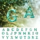 thumbnail image 1 of Adornos Navideños Con 26 Letras Del Alfabeto, Copos De Nieve Acrílicos 2D, Colgantes Para Mochilas Y Coches, Bonitos Accesorios Para Decoración Festiva, Color Verde (1 Unidad) Rkxzt, 1 of 9