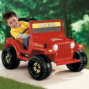 Fisher-Price Lil' Jeep Wrangler One-Seat Red Jeep