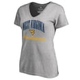 thumbnail image 2 of Women's Ash West Virginia Mountaineers Victory Script T-Shirt, 2 of 3