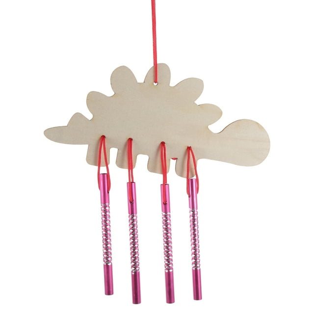Miangastore 8 Sets Blank Windchime Craft Wooden Wind Chime Blank Wind Chime Craft Spring Crafts for Kids