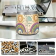 thumbnail image 6 of Yayeee Ashtray with Lid for Cigarette Smokeless Stainless Steel Home Ash Holder, Beige Rainbow, 6 of 7