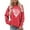 4-Watermelon Red, variant on Funny Grandma Life Shirt Women Crewneck Pullover Tops Casual Long Sleeve Crew Neck Mom Sweatshirts