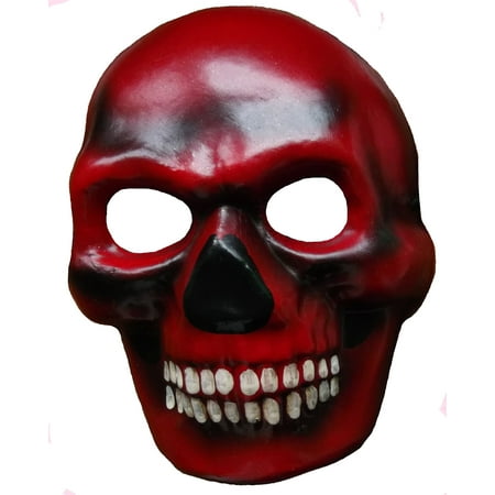 Red Devil Skull Mask 27014