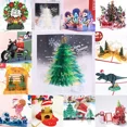 thumbnail image 5 of Tarjetas 3D de Papá Noel Pop UP, tarjetas de felicitación de Navidad, invitaciones de fiesta, regalos de Año Nuevo, tarjeta de felicitación, regalos de aniversario, postal, 5 of 5