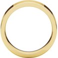 thumbnail image 2 of 6mm Flat Comfort Fit Band in 14k Yellow Gold - Size 5.5, 2 of 9