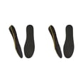 thumbnail image 1 of Qarigey Elástico Comfort Inserciones de talón más alto Elevadores para zapatillas de deporte Hombres Plantillas de aumento de altura Negro 3 2piezas, 1 of 1