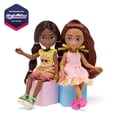 thumbnail image 4 of Hey Bestie Jasmine & Makayla 21 Piece Set of 2 (5.5-inch) Travel Dolls with Accessories, Kids Ages 3 & Up, 4 of 14