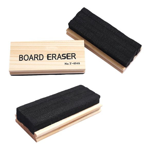 3Pcs Chalkboard Erasers Wool Felt Chalkboard Eraser Dustless Blackboard Cleaner